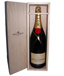 MOET & CHANDON CHAMPAGNE JEROBOAM LT3 LEGNO