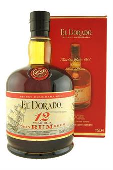 RUM EL DORADO 12 ANNI CL 70 ASTUCCIATO