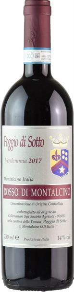 ROSSO DI MONTALCINO POGGIO DI SOTTO 2019 CL 75 COLLEMASSARI