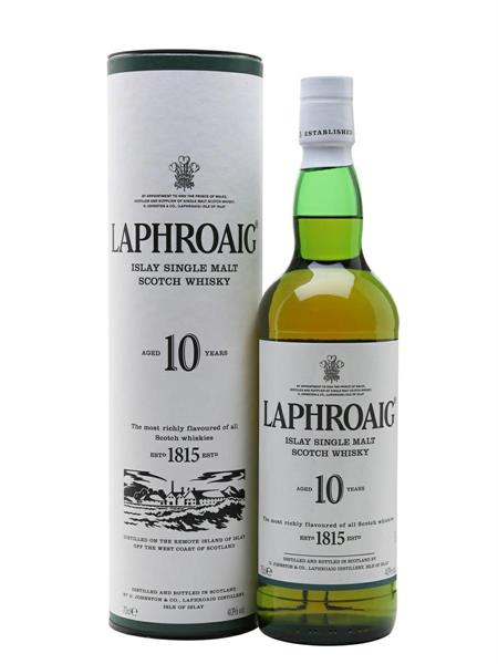 WHISKY LAPHROAIG 10  CL 70