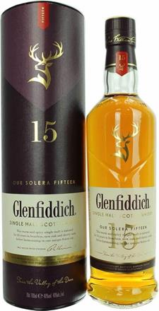 WHISKY GLENFIDDICH 15 YO CL 70