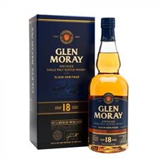 WHISKY GLEN MORAY 18 ANNI