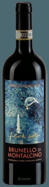 FILO DI SETA BRUNELLO DI MONTALCINO DOCG 2017 CL 75 CASTELLO ROMITORIO