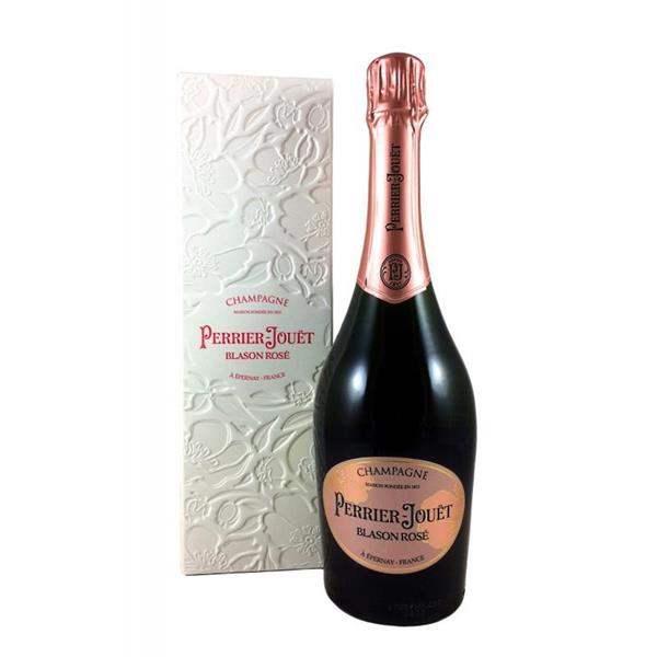 CHAMPAGNE PERRIER JOUET BLASON ROSE CL 75